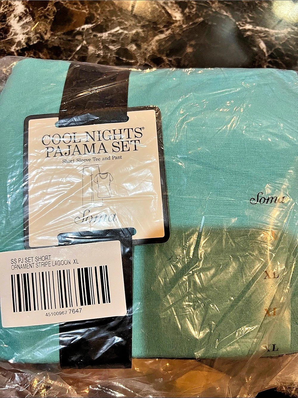Soma Pajama Set in Blue Size XL NWT